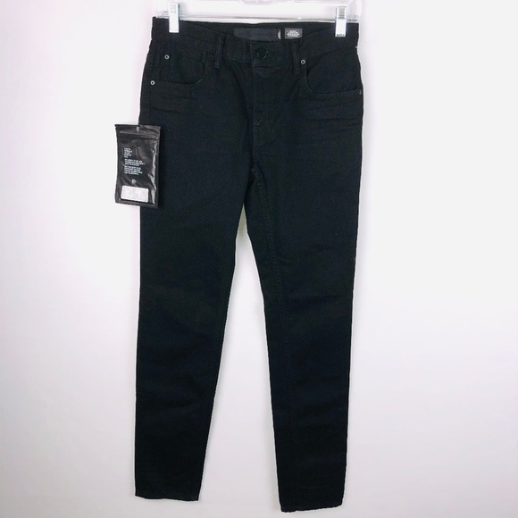 Alexander Wang X Black Taper Leg Relaxed Jeans 002 - Picture 2 of 8